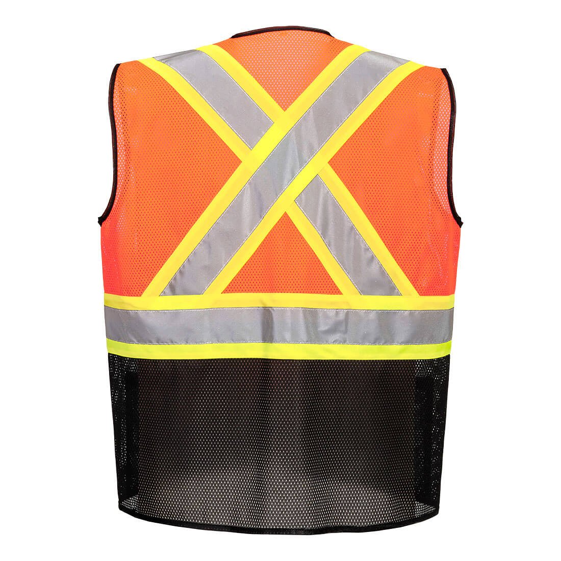 Hi Vis Back Contrast Executive Vest Armed American Supply