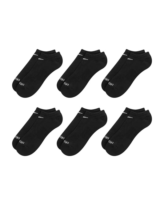 Nike 6-Pack Everyday Plus No Show Socks - Black Denim Exchange