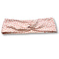 Pink Leopard Twist Knot Headband Enchanted Scrunch