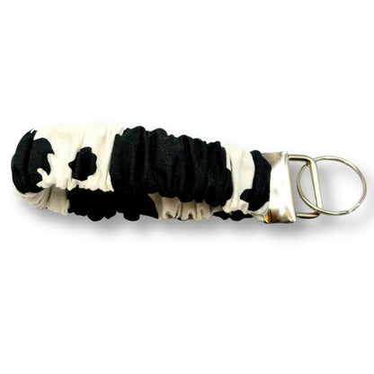 Cow Print Scrunchie Wristlet Enchanted Scrunch