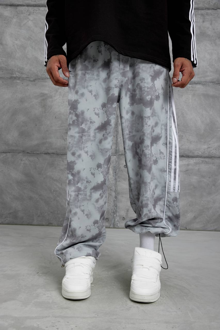 Unisex Cloud Wash Side Stripe Joggers – Streetwear Sweatpants Withinblack