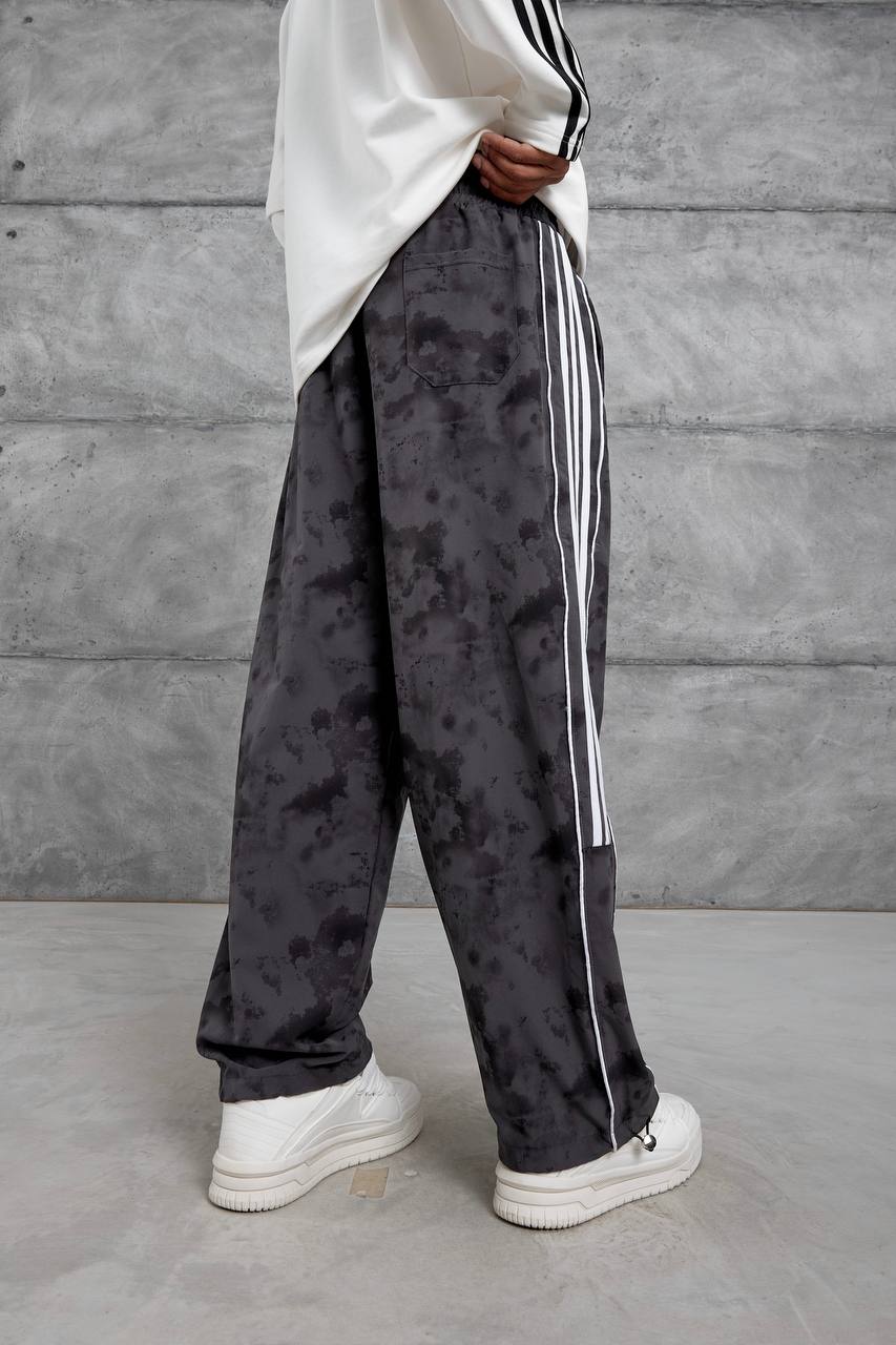 Unisex Cloud Wash Side Stripe Joggers – Streetwear Sweatpants Withinblack