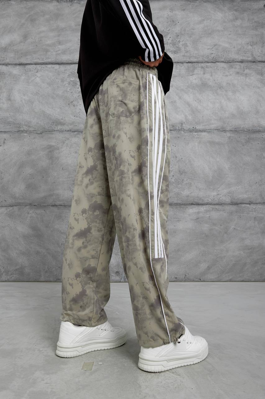 Unisex Cloud Wash Side Stripe Joggers – Streetwear Sweatpants Withinblack