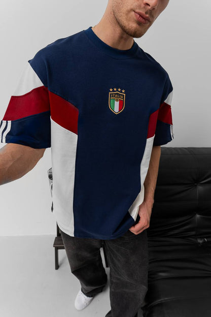 Italia T-Shirt | Unisex Casual Cotton Italia Graphic Tee Withinblack