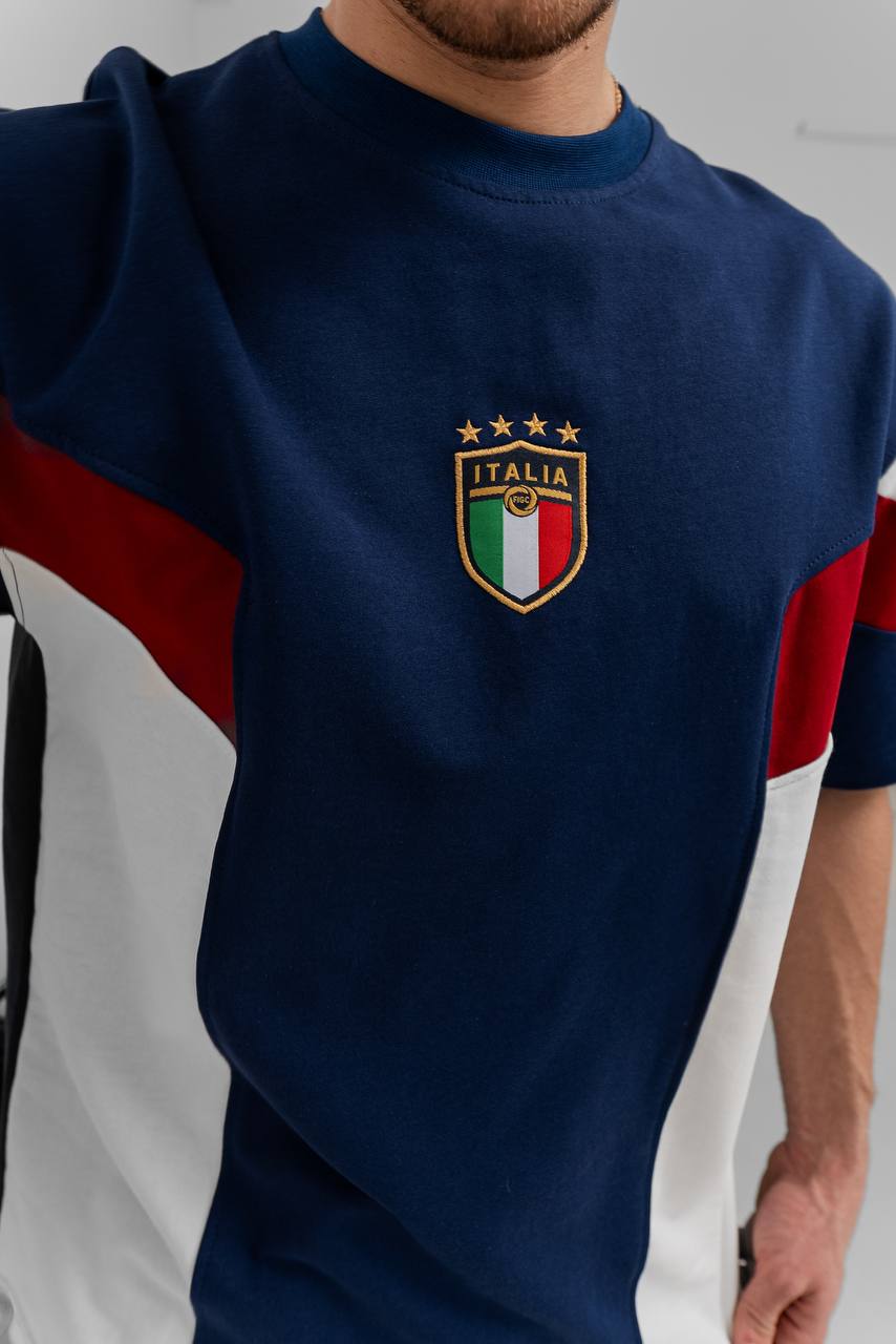 Italia T-Shirt | Unisex Casual Cotton Italia Graphic Tee Withinblack