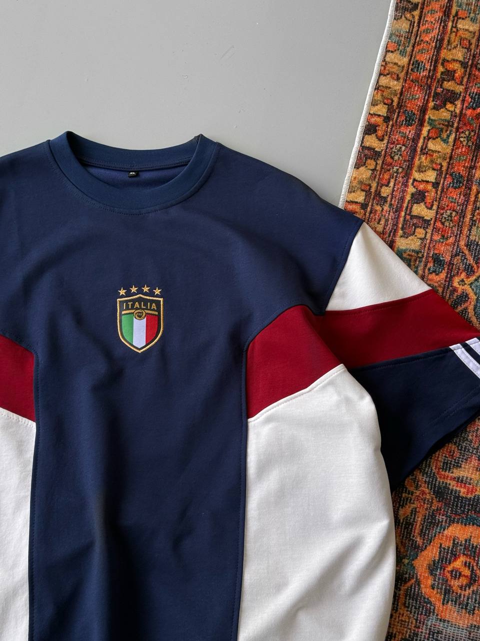 Italia T-Shirt | Unisex Casual Cotton Italia Graphic Tee Withinblack