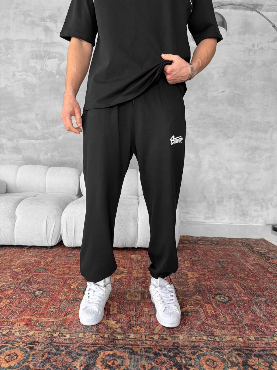 Unisex Cotton Joggers / Casual Sweatpants for Men and Women Withinblack