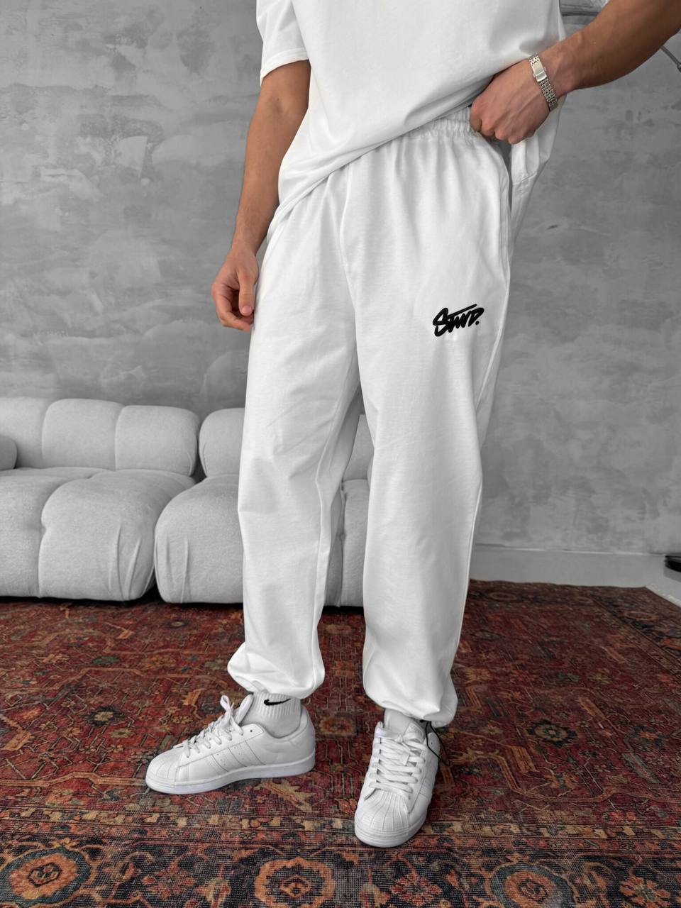 Unisex Cotton Joggers / Casual Sweatpants for Men and Women Withinblack