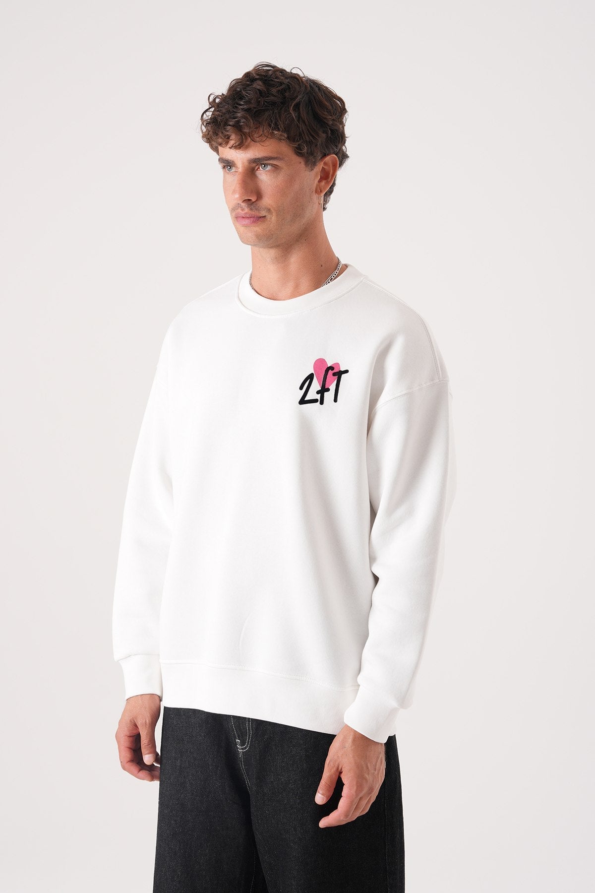 Unisex Oversized Mona Lisa Sweatshirt Withinblack