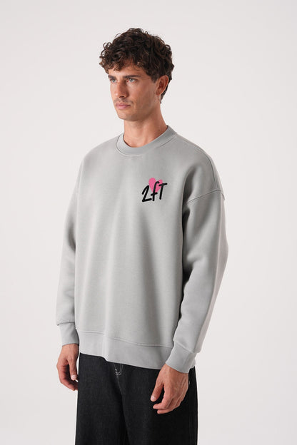 Unisex Oversized Mona Lisa Sweatshirt Withinblack