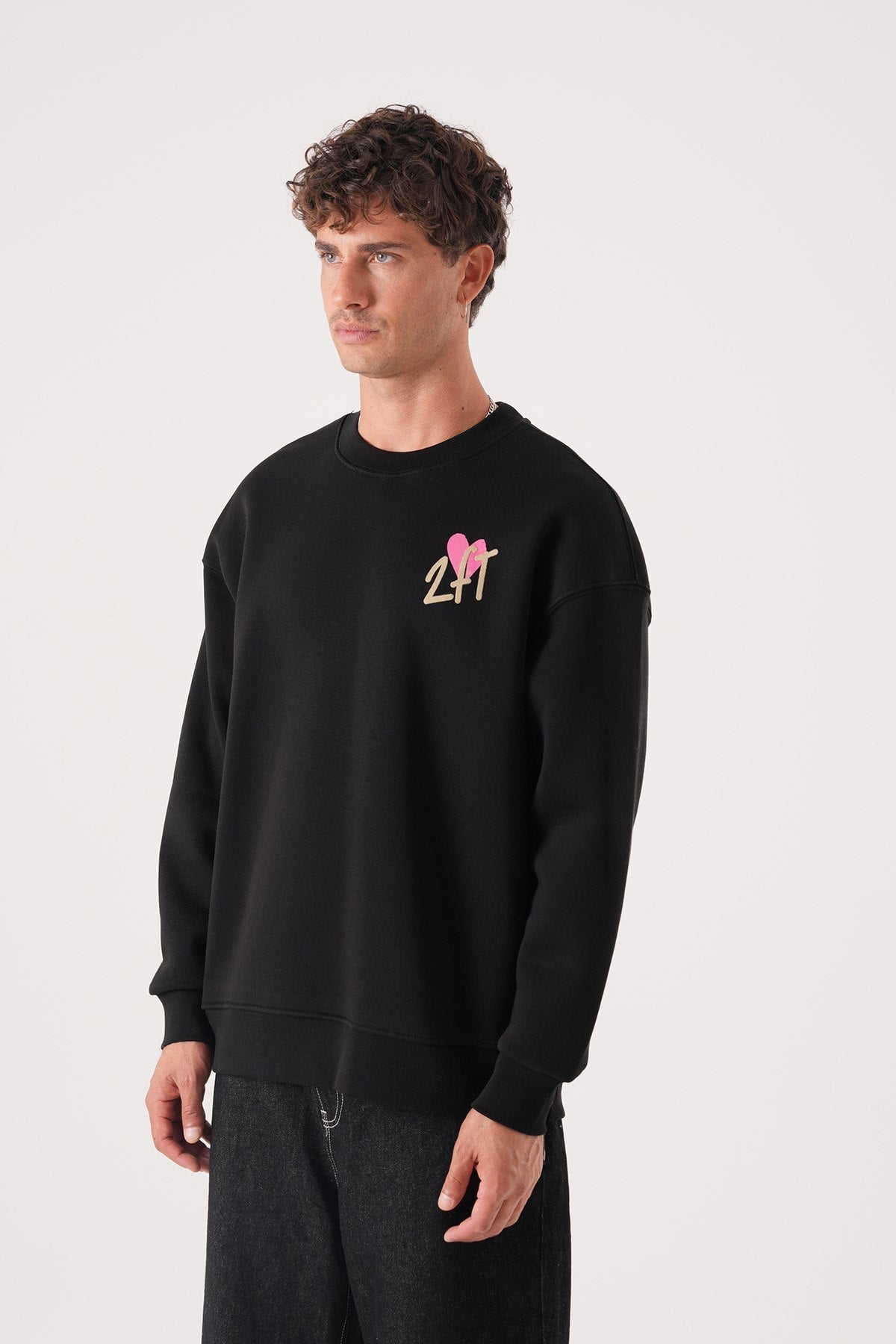 Unisex Oversized Mona Lisa Sweatshirt Withinblack