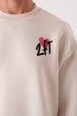 Unisex Oversized Mona Lisa Sweatshirt Withinblack