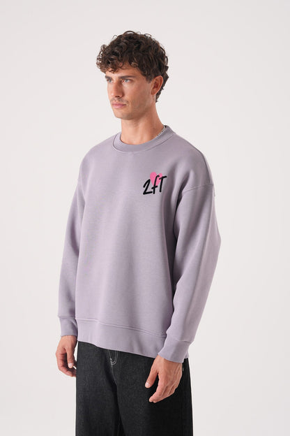 Unisex Oversized Mona Lisa Sweatshirt Withinblack