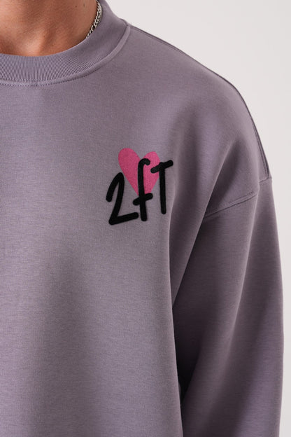 Unisex Oversized Mona Lisa Sweatshirt Withinblack