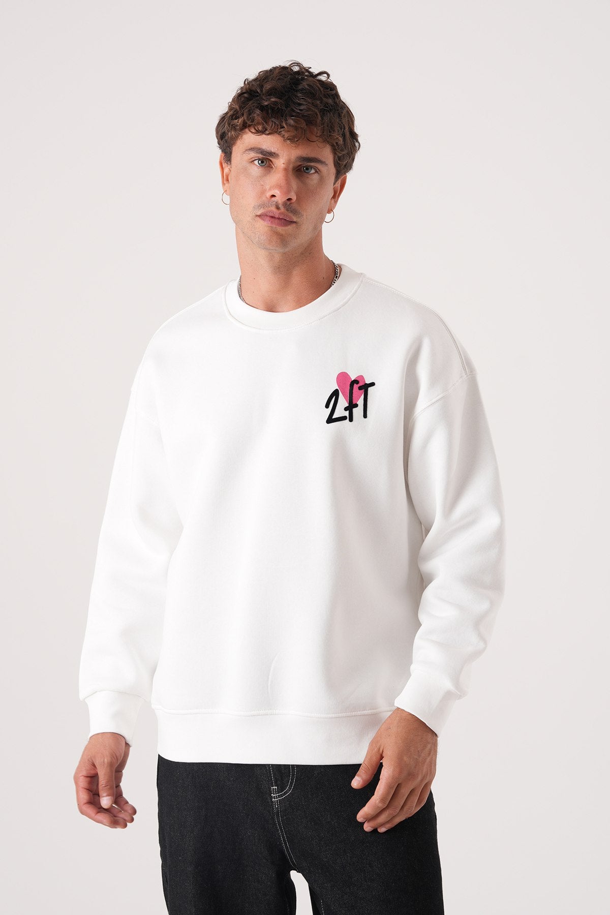 Unisex Oversized Mona Lisa Sweatshirt Withinblack