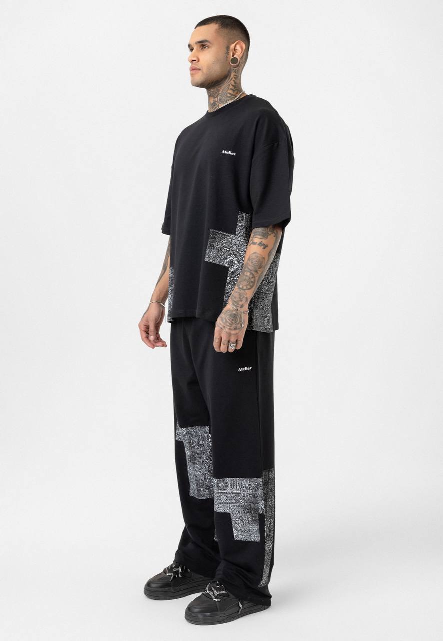 Unisex Patterned Tracksuit Set Withinblack