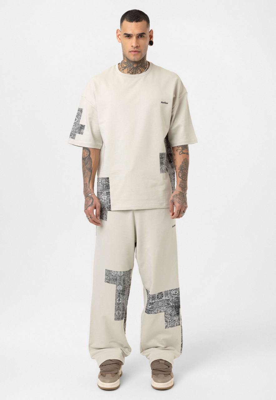 Unisex Patterned Tracksuit Set Withinblack