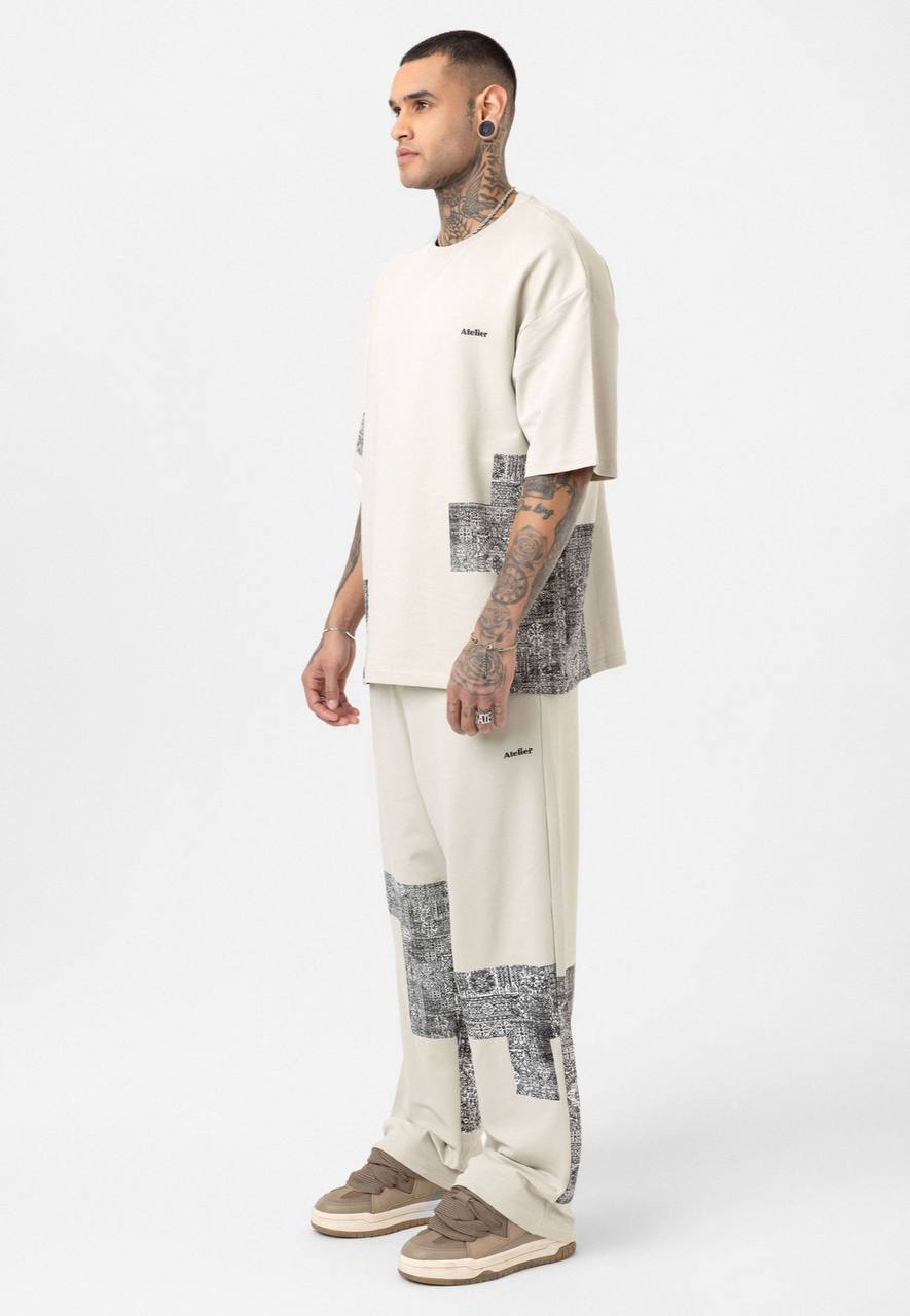 Unisex Patterned Tracksuit Set Withinblack