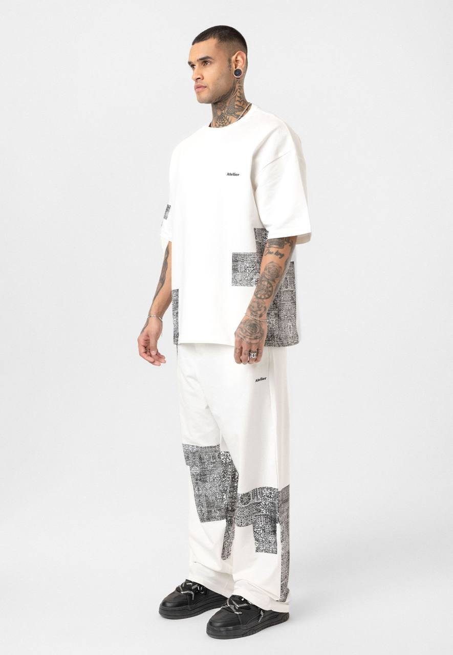 Unisex Patterned Tracksuit Set Withinblack