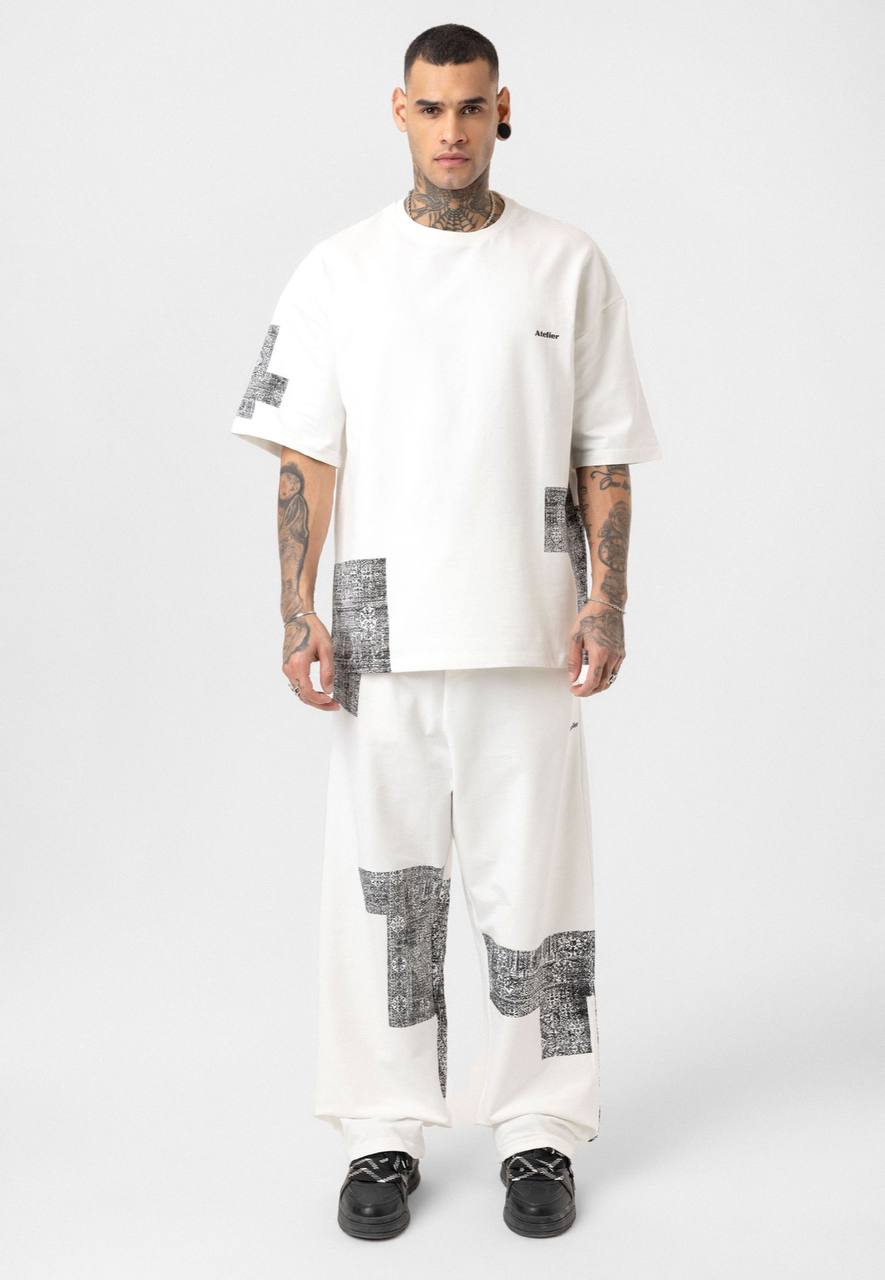 Unisex Patterned Tracksuit Set Withinblack