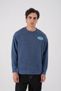 Unisex Washed Graphic Sweatshirt – "Reasonable" Back Print Withinblack