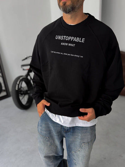 Unstoppable Lyrics Sweatshirt Withinblack