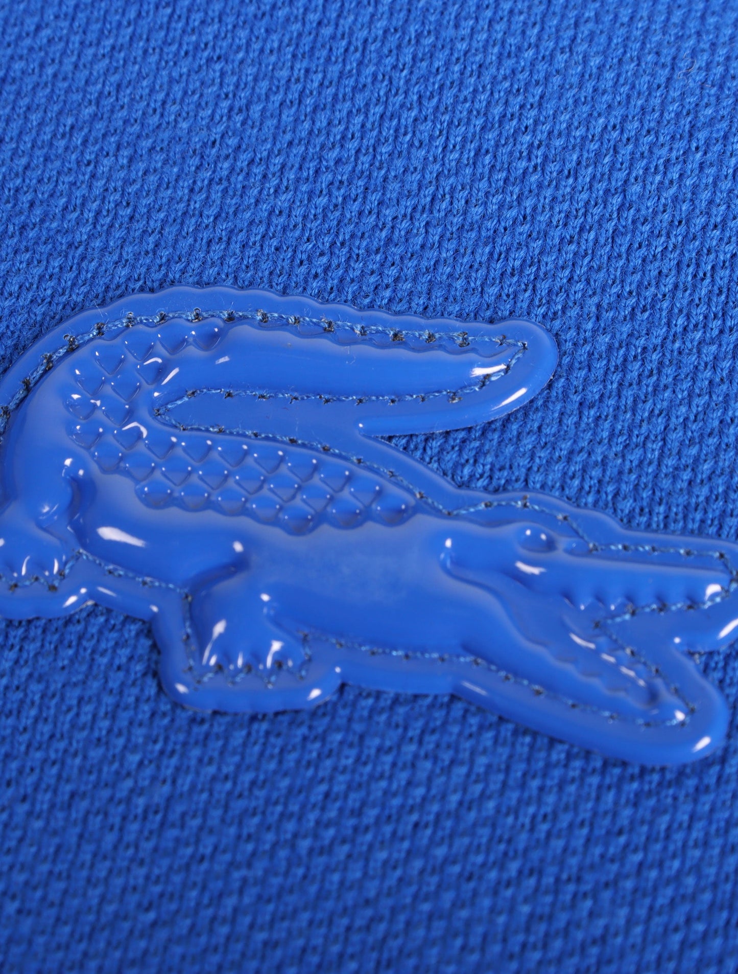 Lacoste Classic Badge Polo Shirt - Blue Denim Exchange