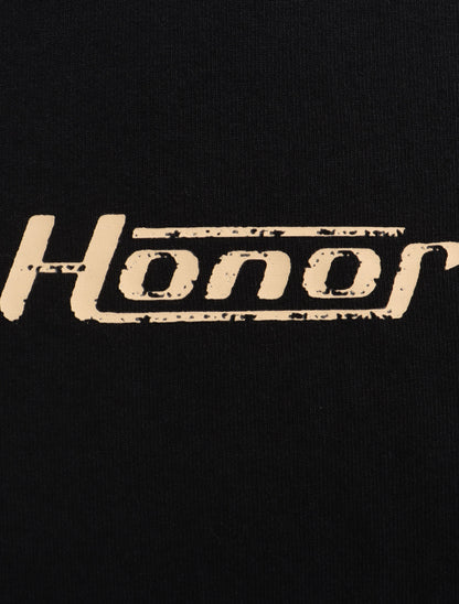 Honor The Gift Globo Tee - Black Denim Exchange