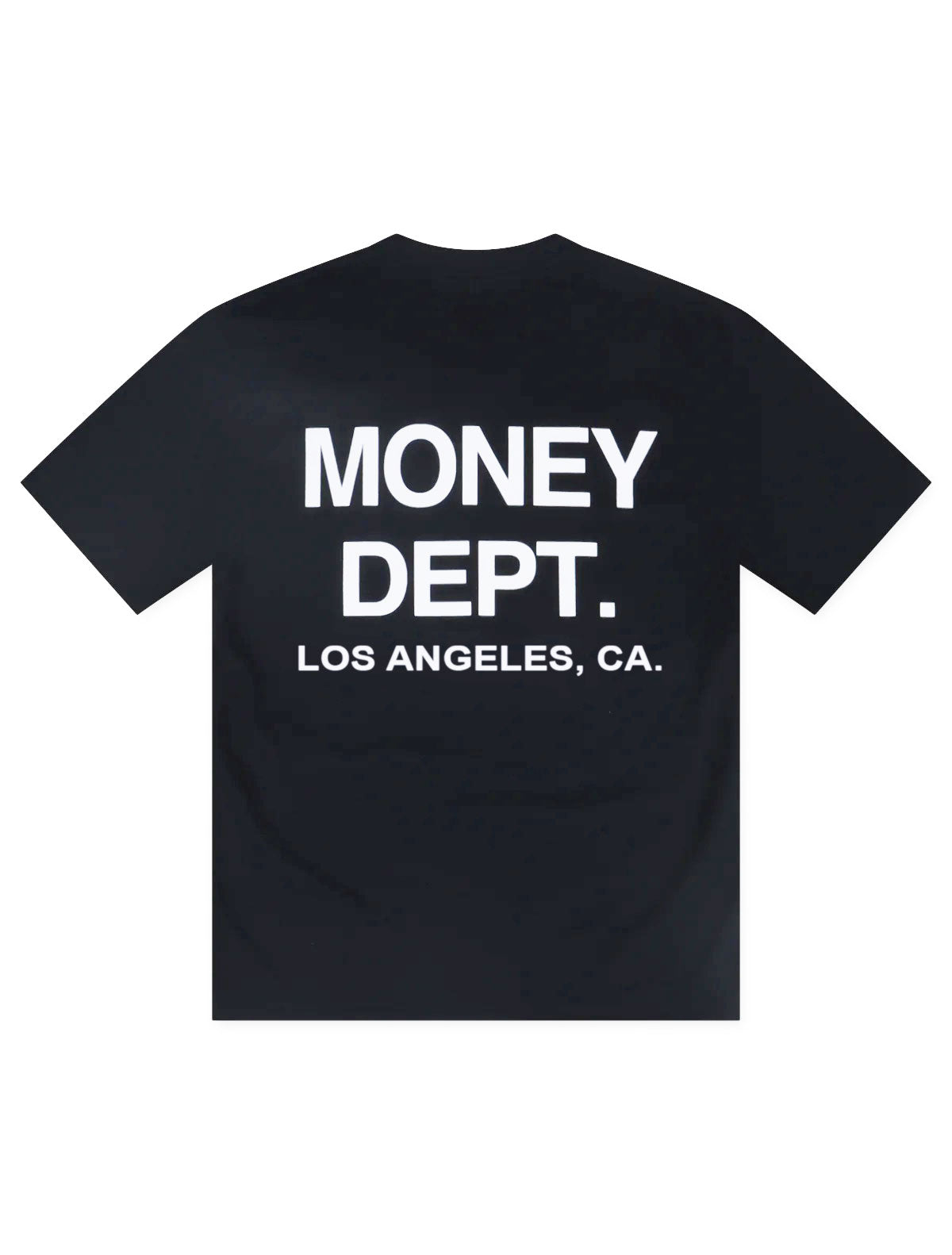 Money Dept. Los Angeles Heavyweight Tee - Black/White Denim Exchange