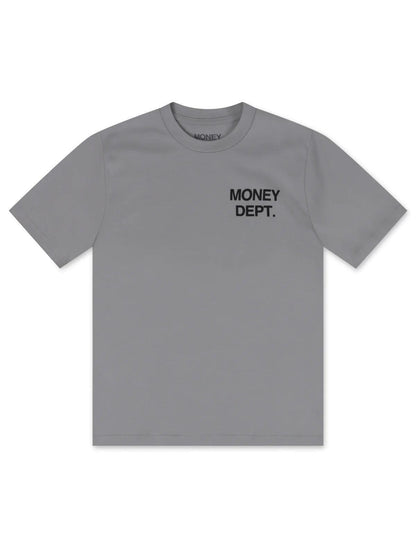 Money Dept. Graphic Tee - Grey/Black Denim Exchange