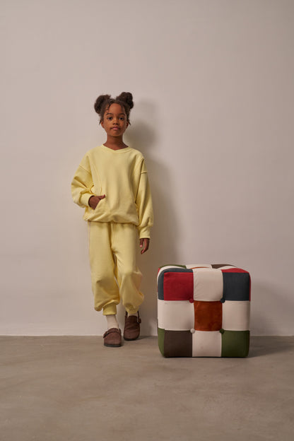 Sunny Glow Sweat Set – Yellow Honey and Hive