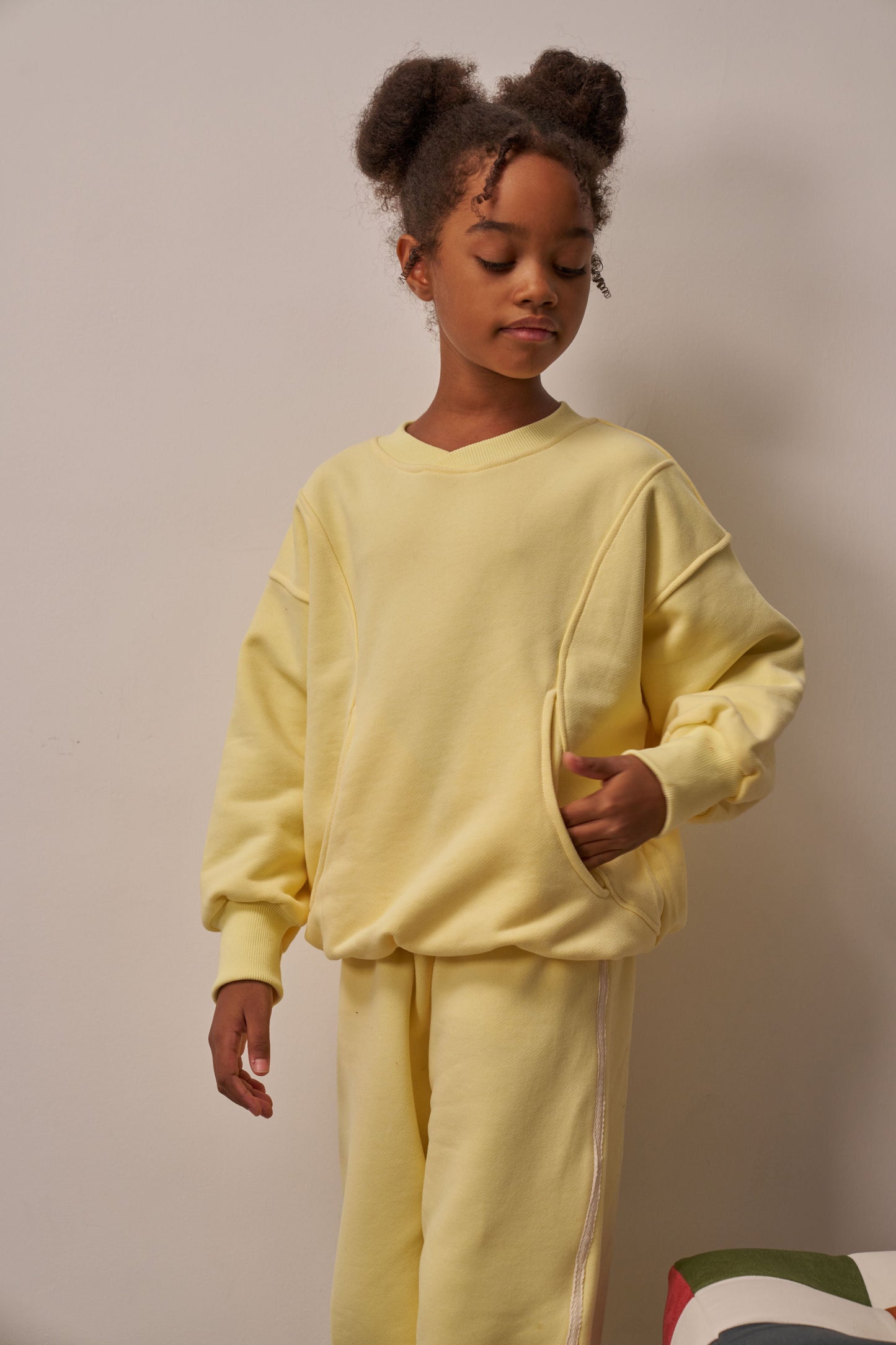 Sunny Glow Sweat Set – Yellow Honey and Hive