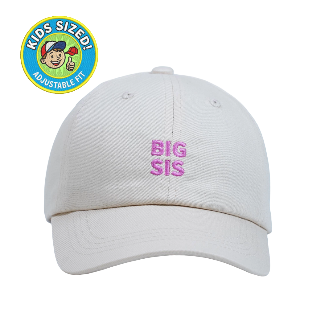 Big Sis | Kid's Hat Dad Brand Apparel