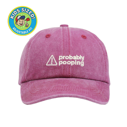 Probably Pooping | Kid's Hat Dad Brand Apparel