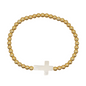 Sophia Pearl Cross Bracelet ~ Deep South Originals Deep South Originals