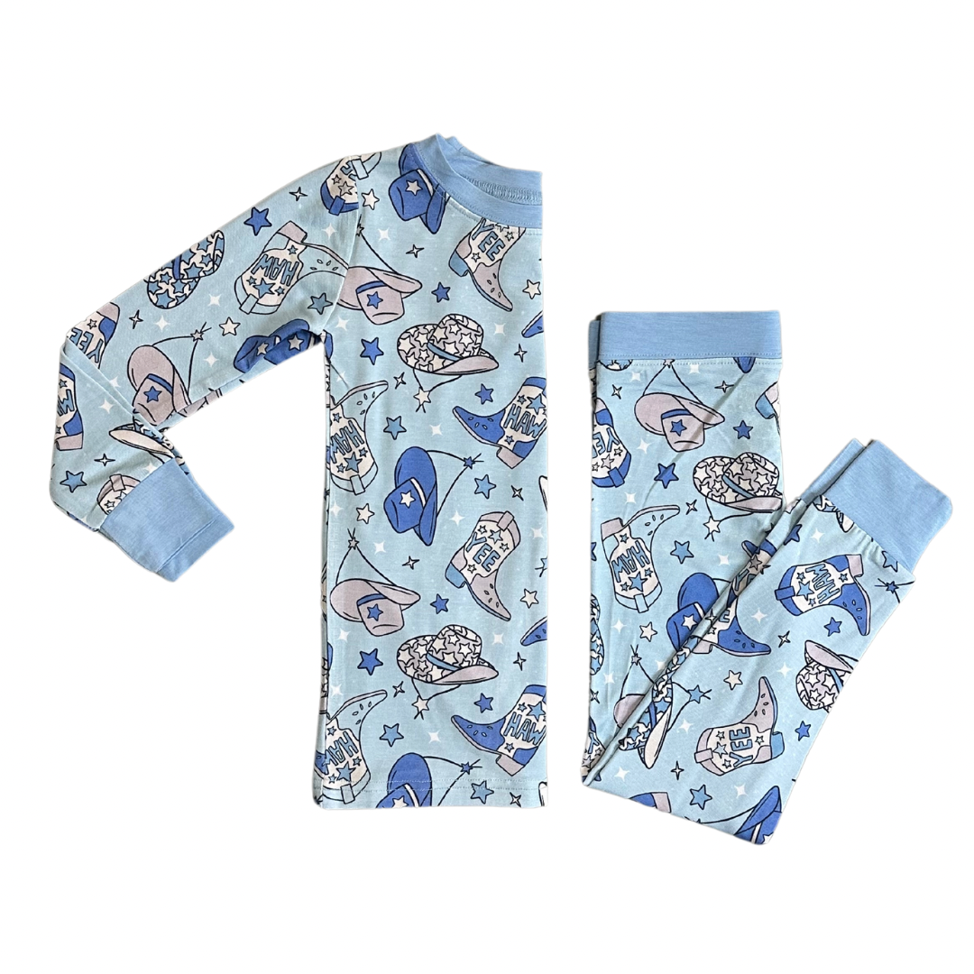 YEE HAW (blue) - Set Blush Lotus