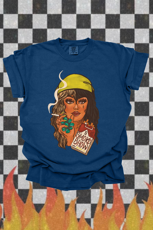 Smoke Show Graphic Tee Spurs & Spades Boutique