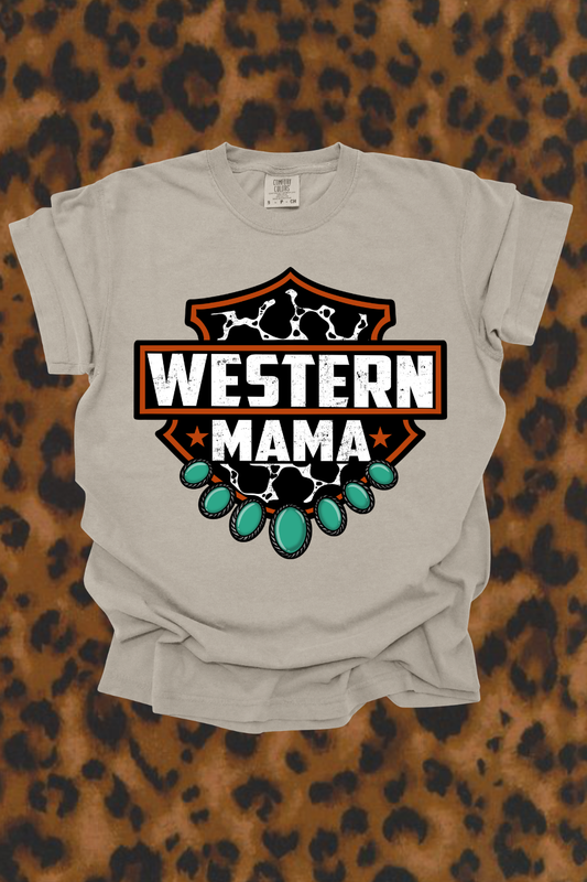 Western Mama Graphic Tee Spurs & Spades Boutique