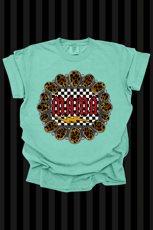 Mama x Leopard Graphic Tee Spurs & Spades Boutique