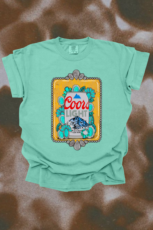Western Coors Graphic Tee Spurs & Spades Boutique