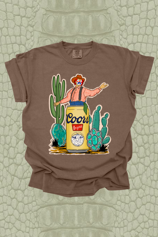 Coors Rodeo Clown Graphic Tee Spurs & Spades Boutique