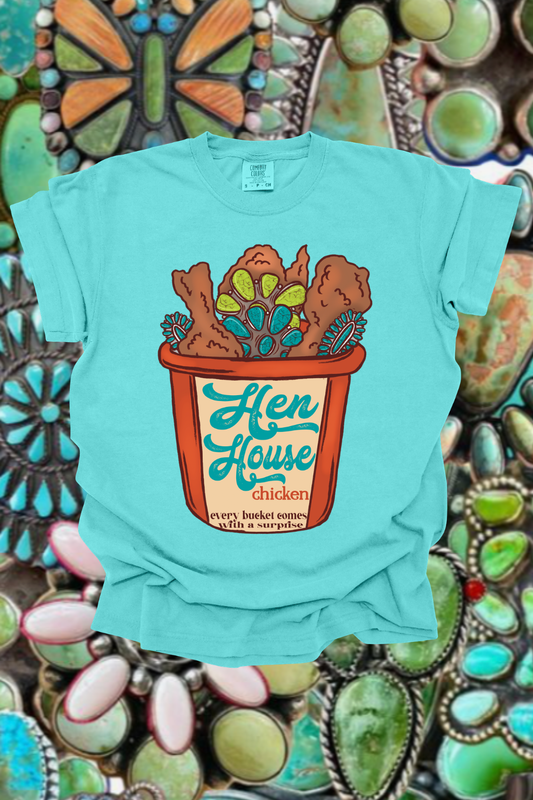 Hen House Chicken Graphic Tee Spurs & Spades Boutique