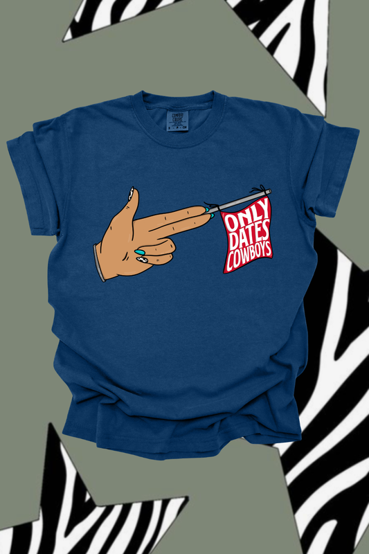 Red Flag Graphic Tee Spurs & Spades Boutique