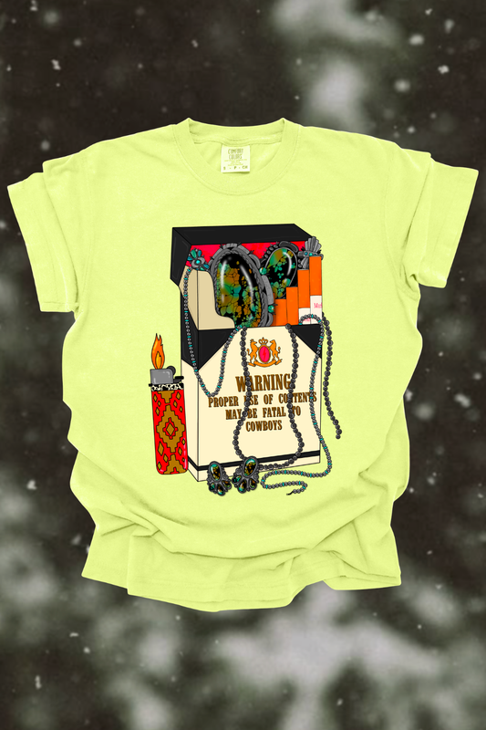 Fatal To Cowboys Graphic Tee Spurs & Spades Boutique