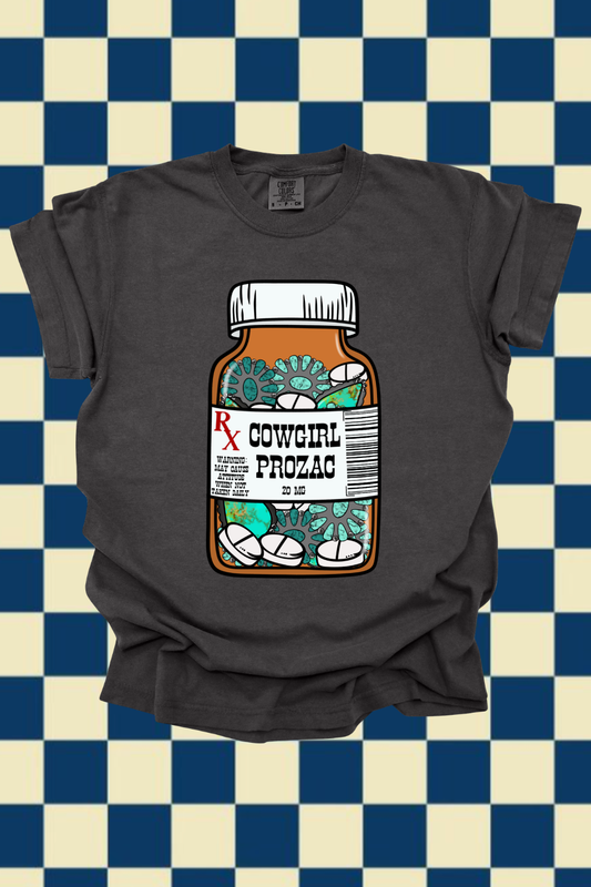 Cowgirl Meds Graphic Tee Spurs & Spades Boutique