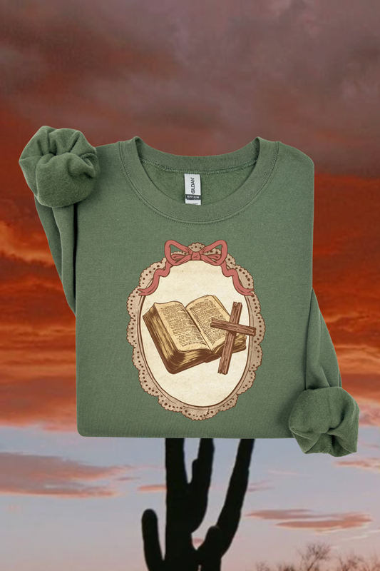 Bible Belt Sweatshirt Spurs & Spades Boutique