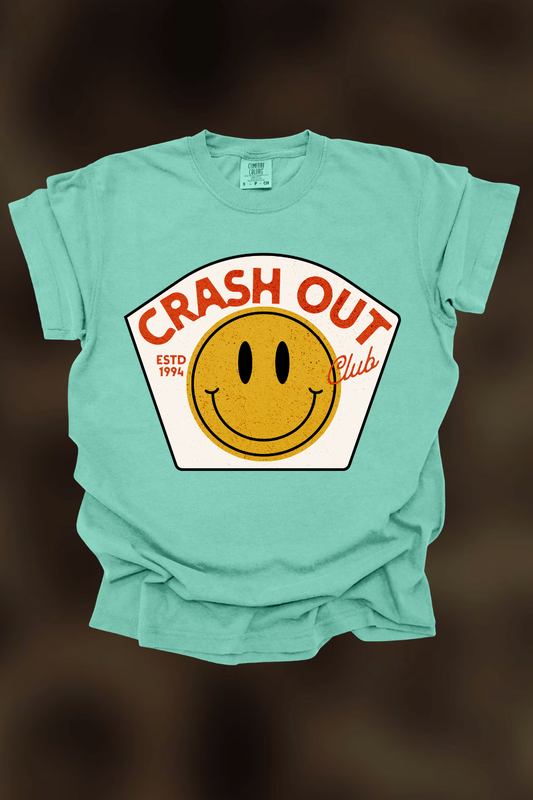 Crash Out Club Graphic Tee Spurs & Spades Boutique