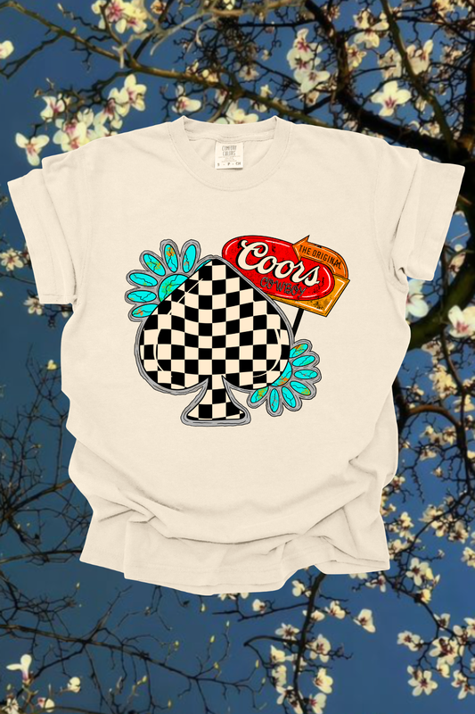 Coors Spade Graphic Tee Spurs & Spades Boutique