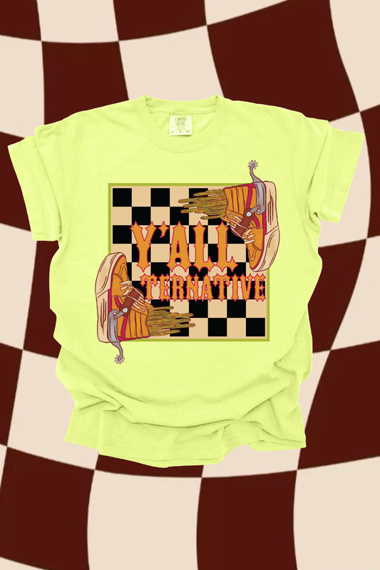 Yallternative Graphic Tee Spurs & Spades Boutique