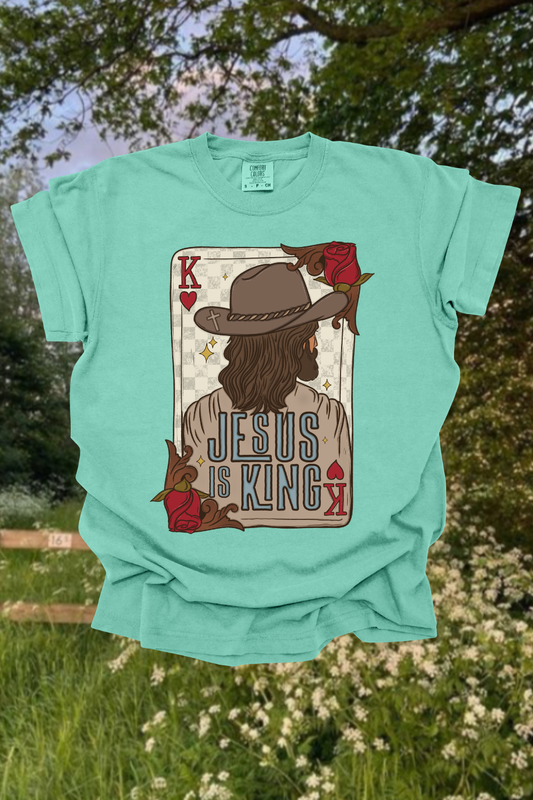 The King Graphic Tee Spurs & Spades Boutique